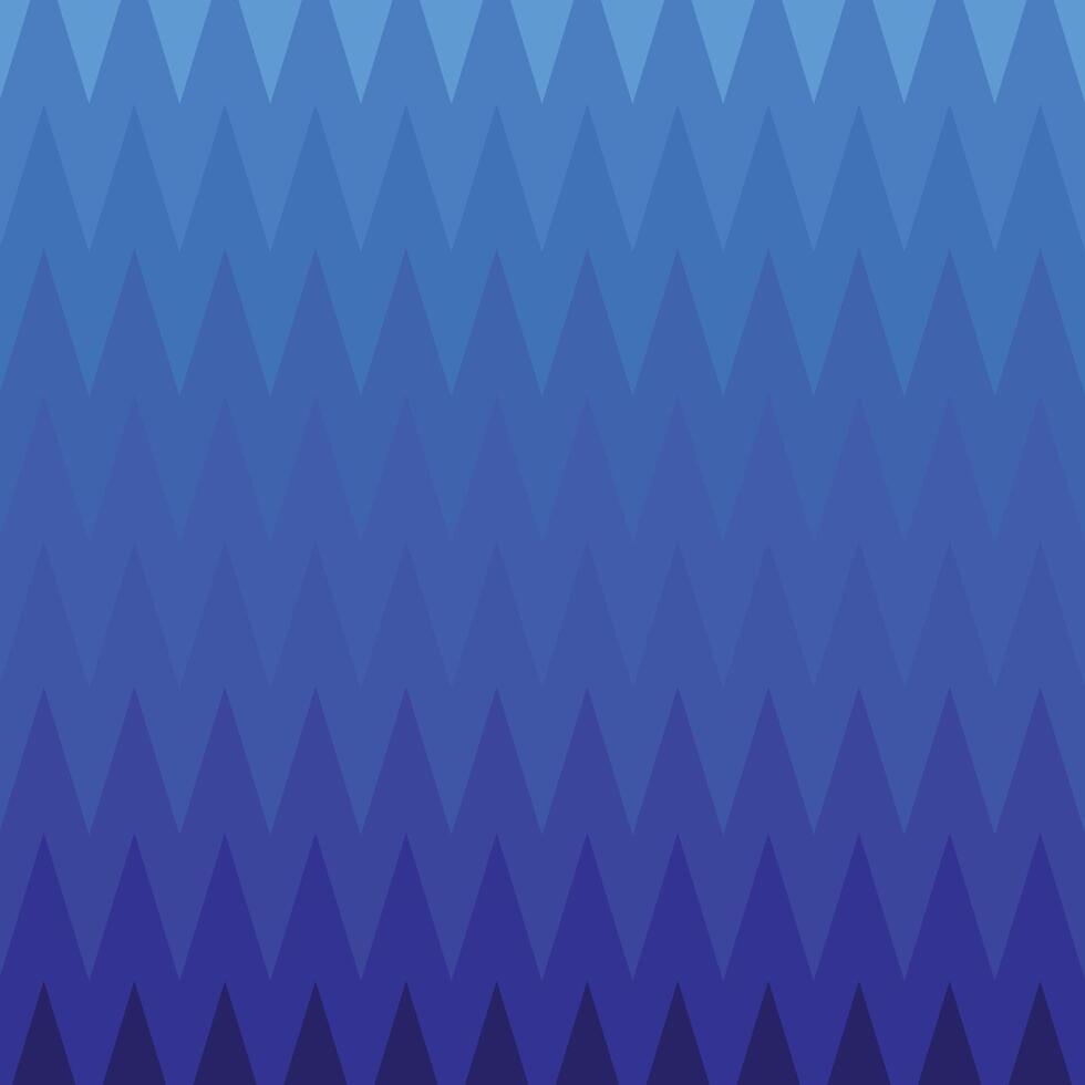 blue tones simple zigzag stripe background pattern vector