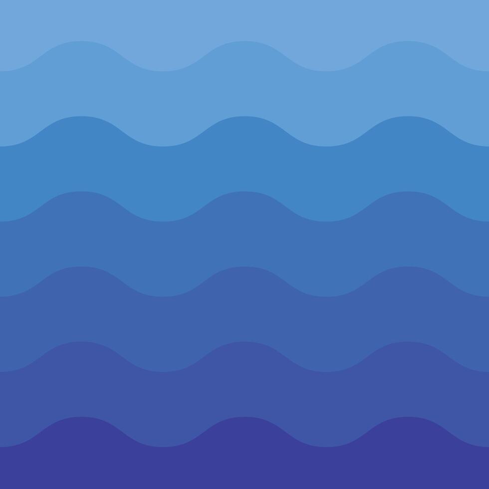 cool color waves background vector