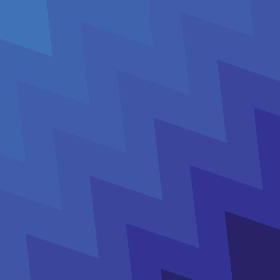 blue diagonal zigzag background pattern vector