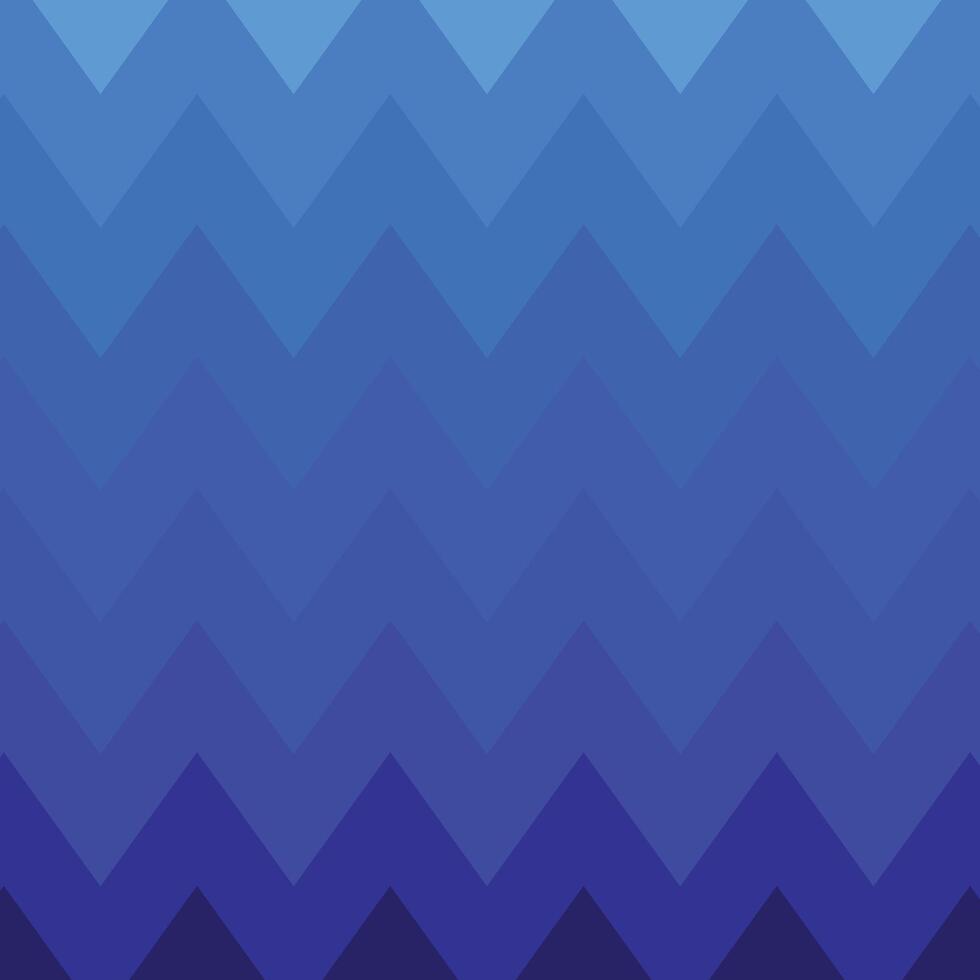 blue tones simple zigzag stripe background pattern vector