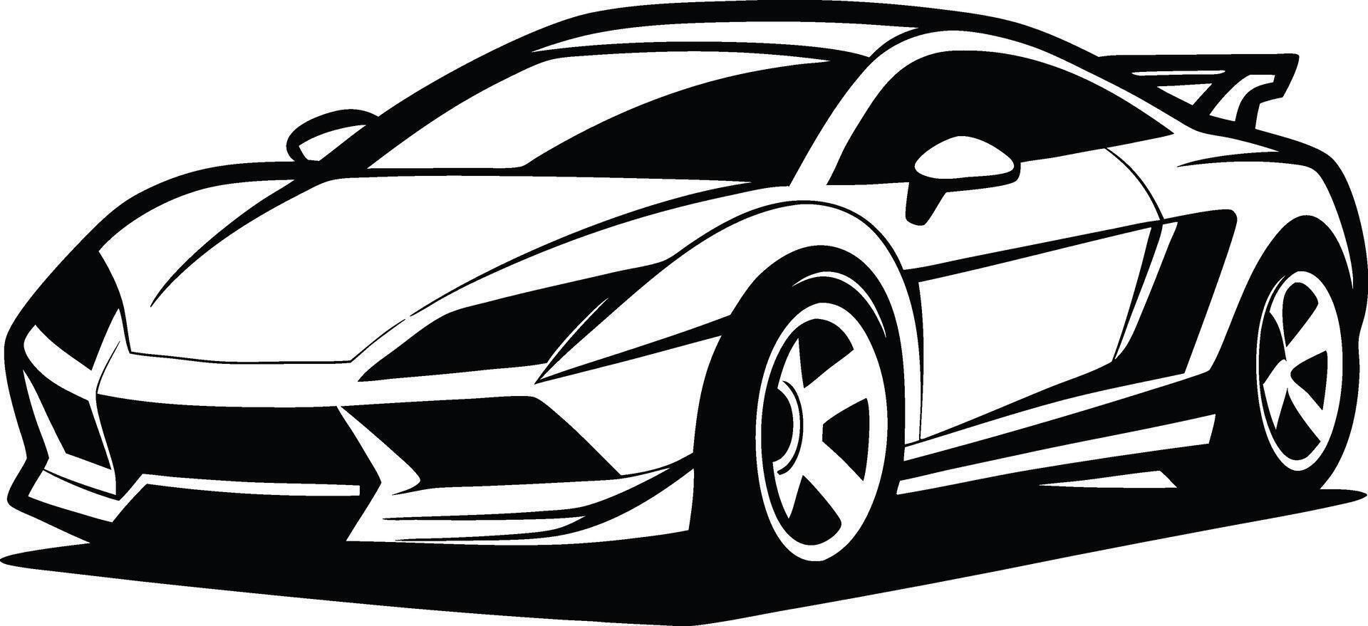 modern Car Illustration vector