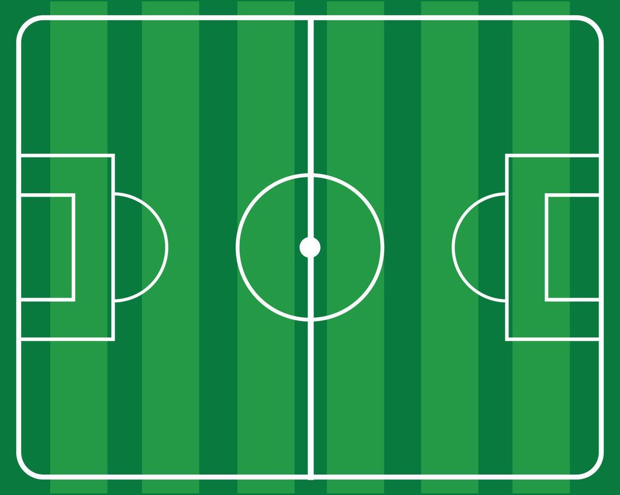 Football playground background vector