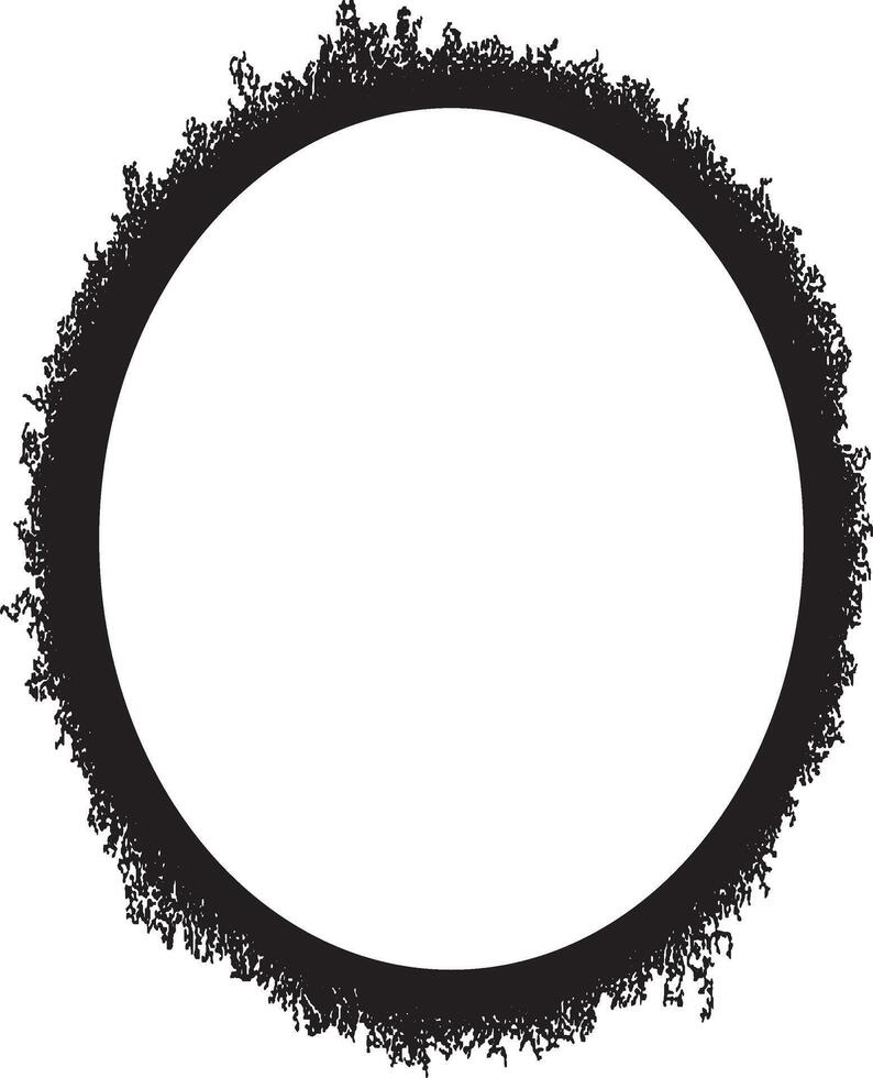 a black and white picture frame of a mirror and a black frame with a black border, grunge frame vector
