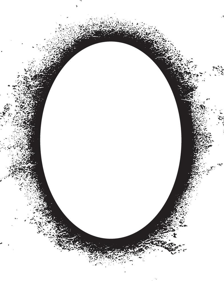 a black and white picture frame of a mirror and a black frame with a black border, grunge frame vector