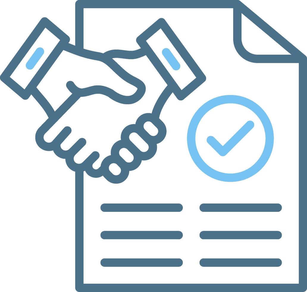 Arrangement Line Two Colour Icon Design vector