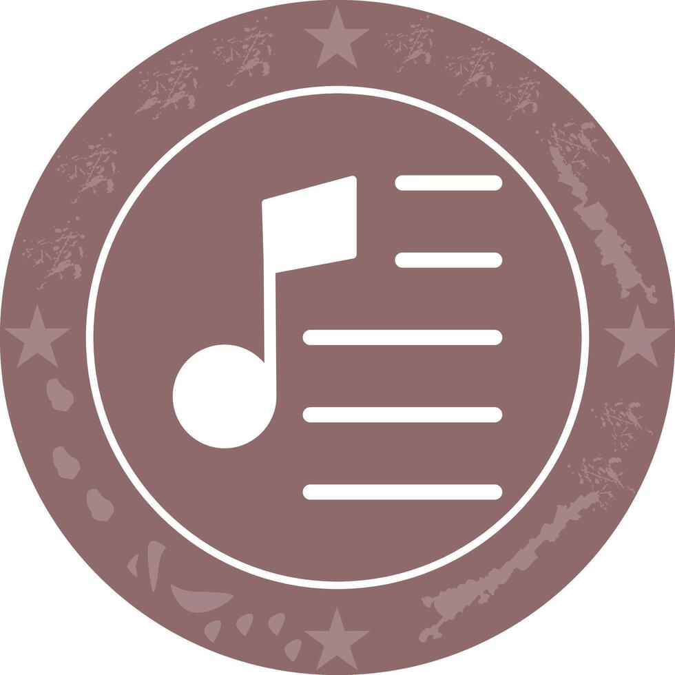 Party Playlist Icon Design vector