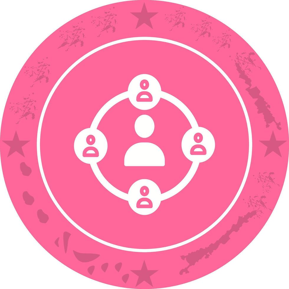 Networking Icon Design vector