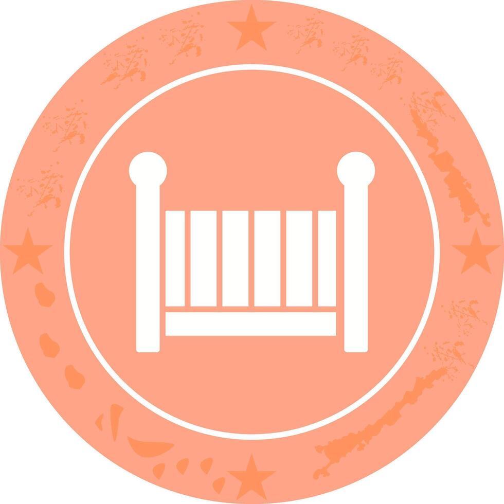 Nursery Cots Icon Design vector