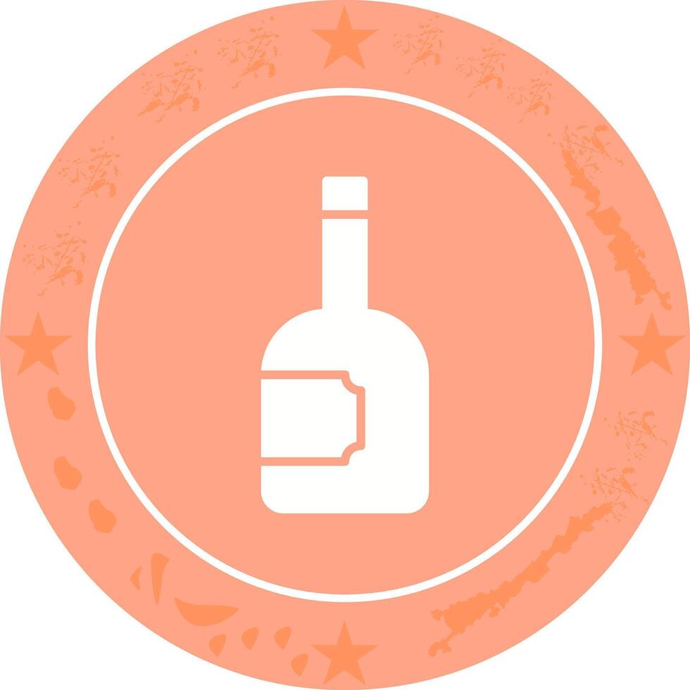 Wine Bottle Icon Design vector