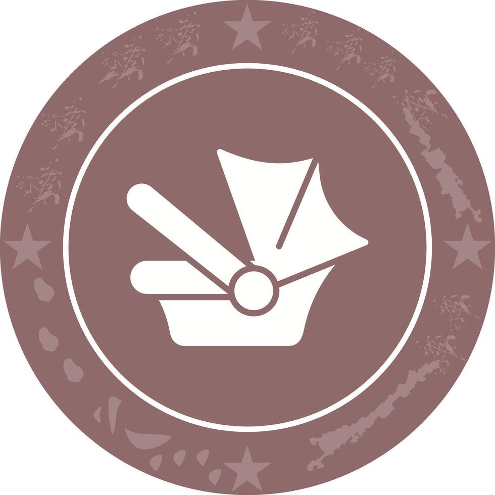 Car Seat Safety Icon Design vector