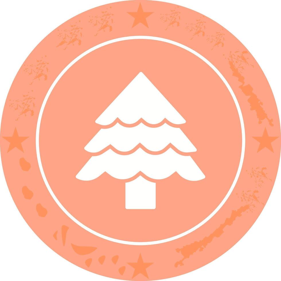 Christmas Tree Icon Design vector