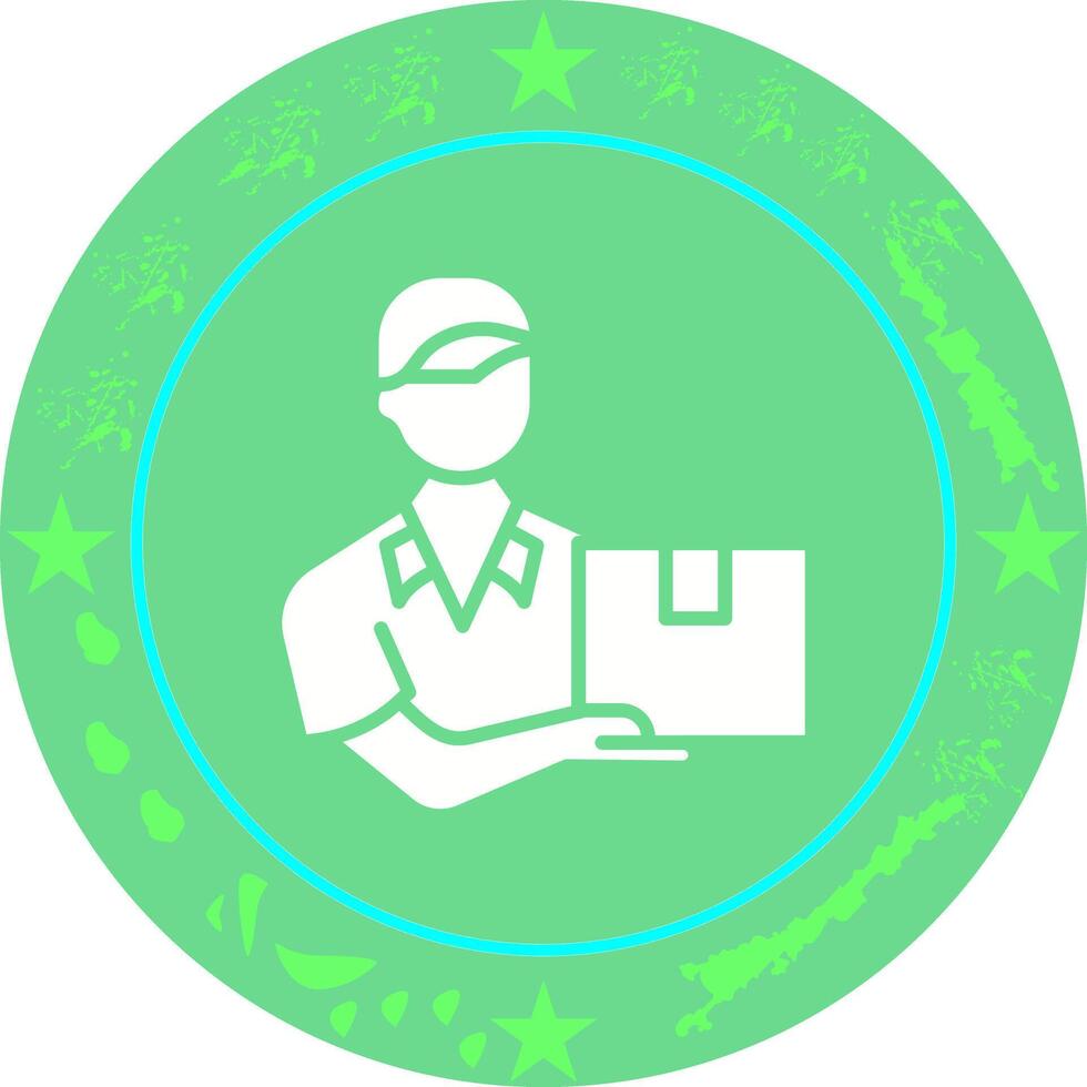 Courier Icon Design vector