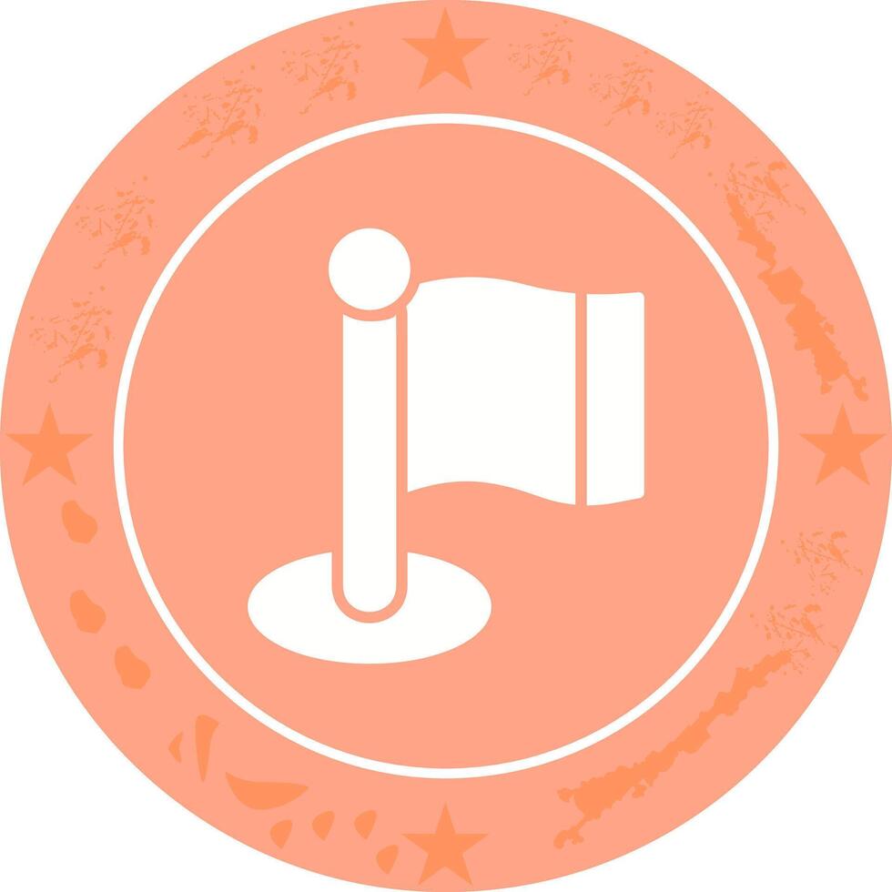Flagpole Icon Design vector