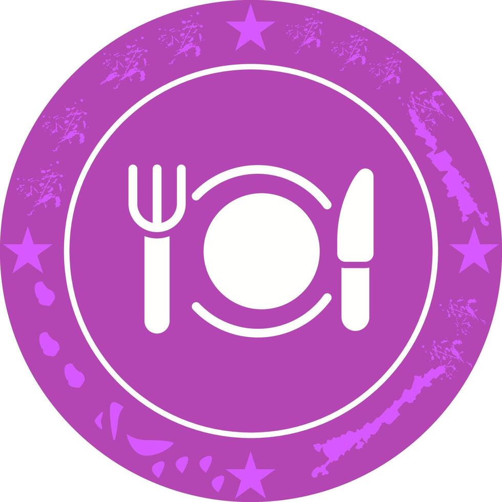 Special Meal Icon Design vector