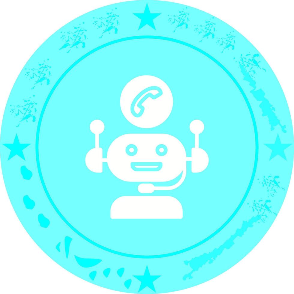Assistance Chatbot Icon Design vector
