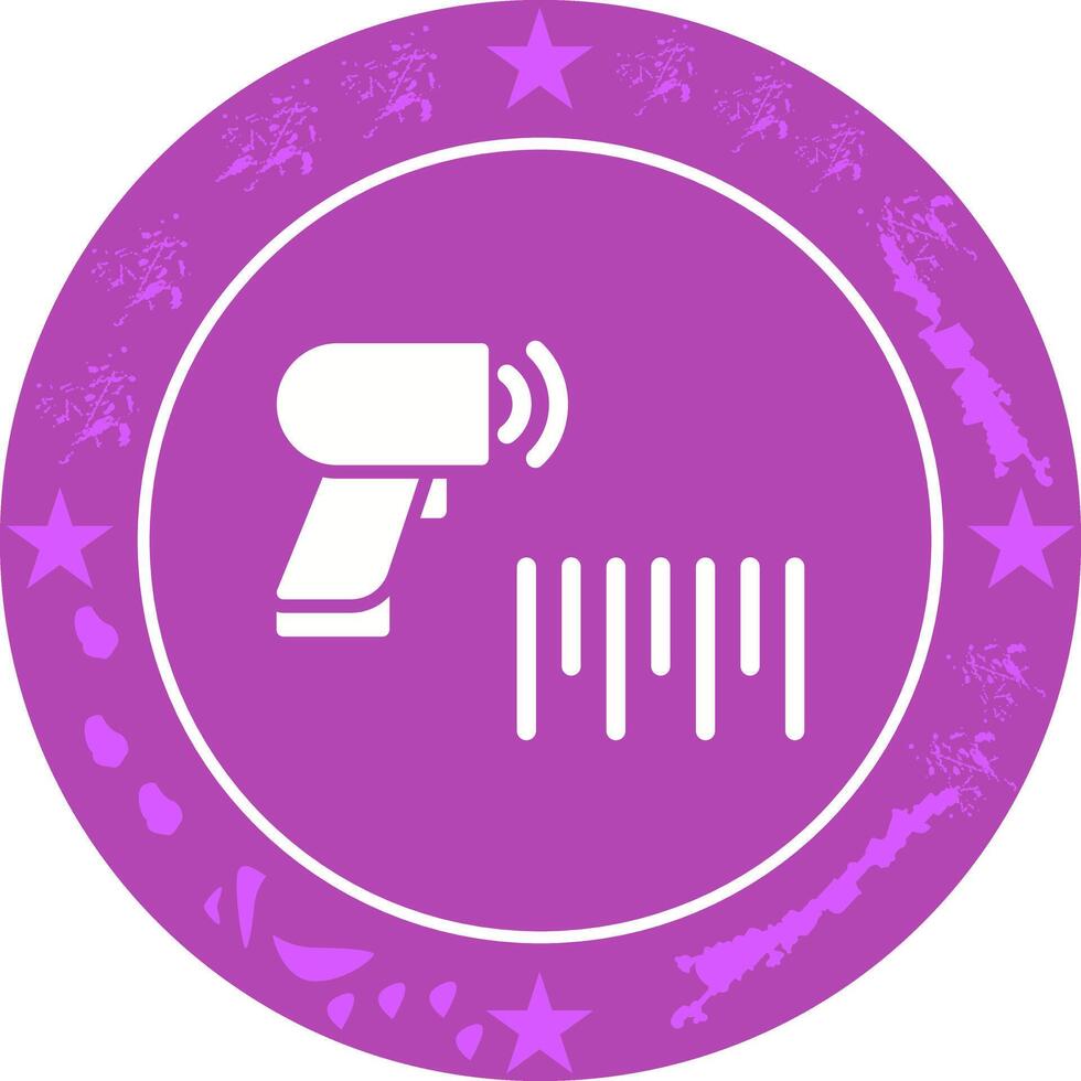 Barcode Scanner Icon Design vector