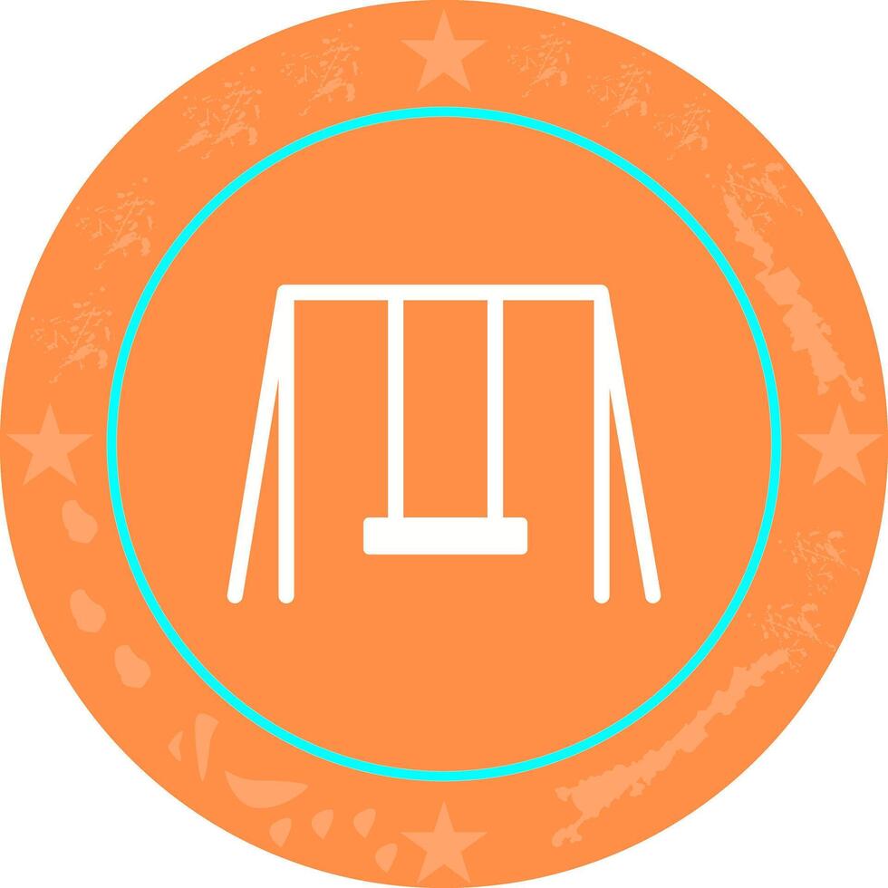Swing Time Icon Design vector