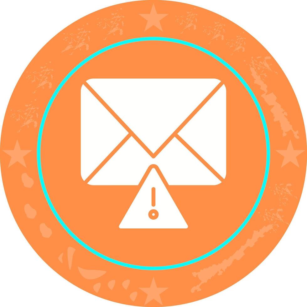 Message Alert Icon Design vector