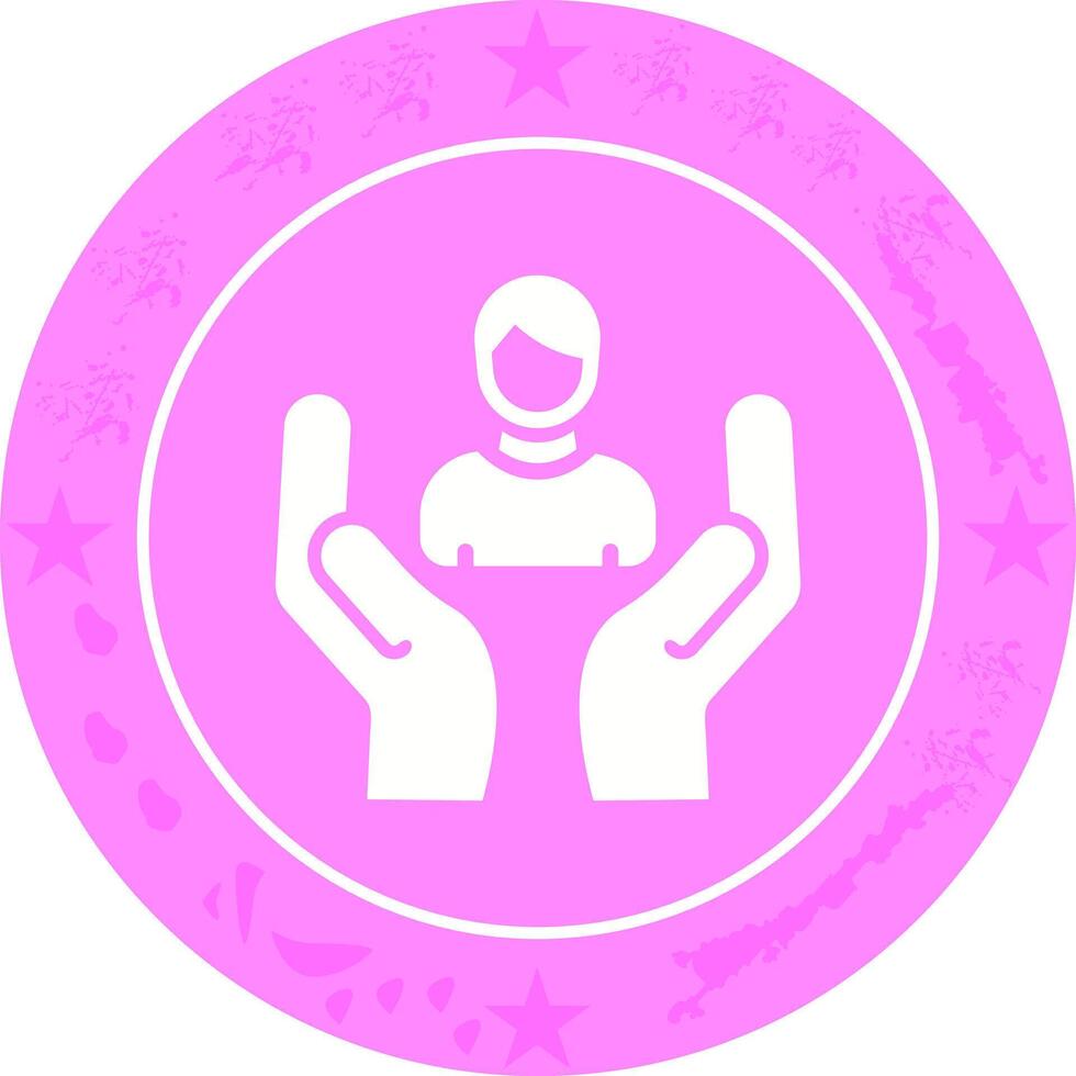 Employee Insurance Icon Design vector