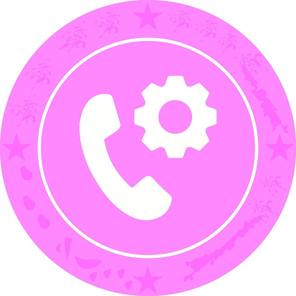 Technical Help Icon Design vector