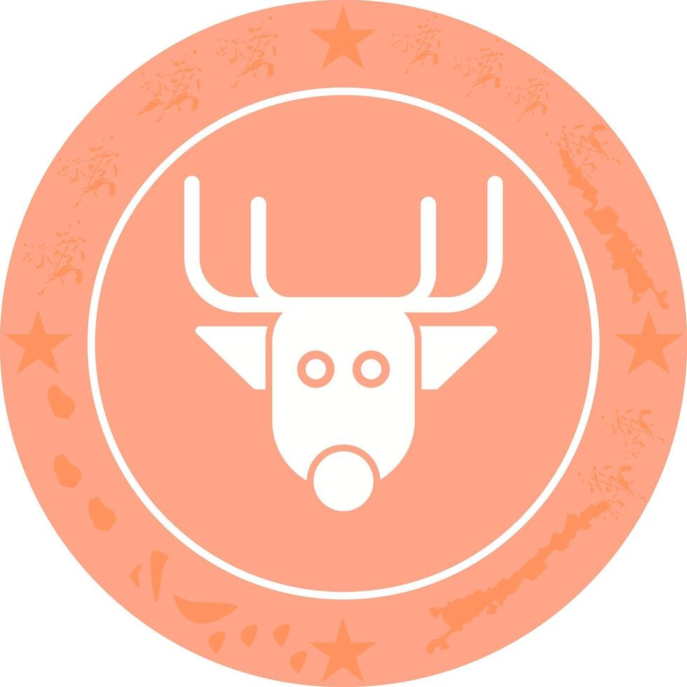 Rudolf Icon Design vector