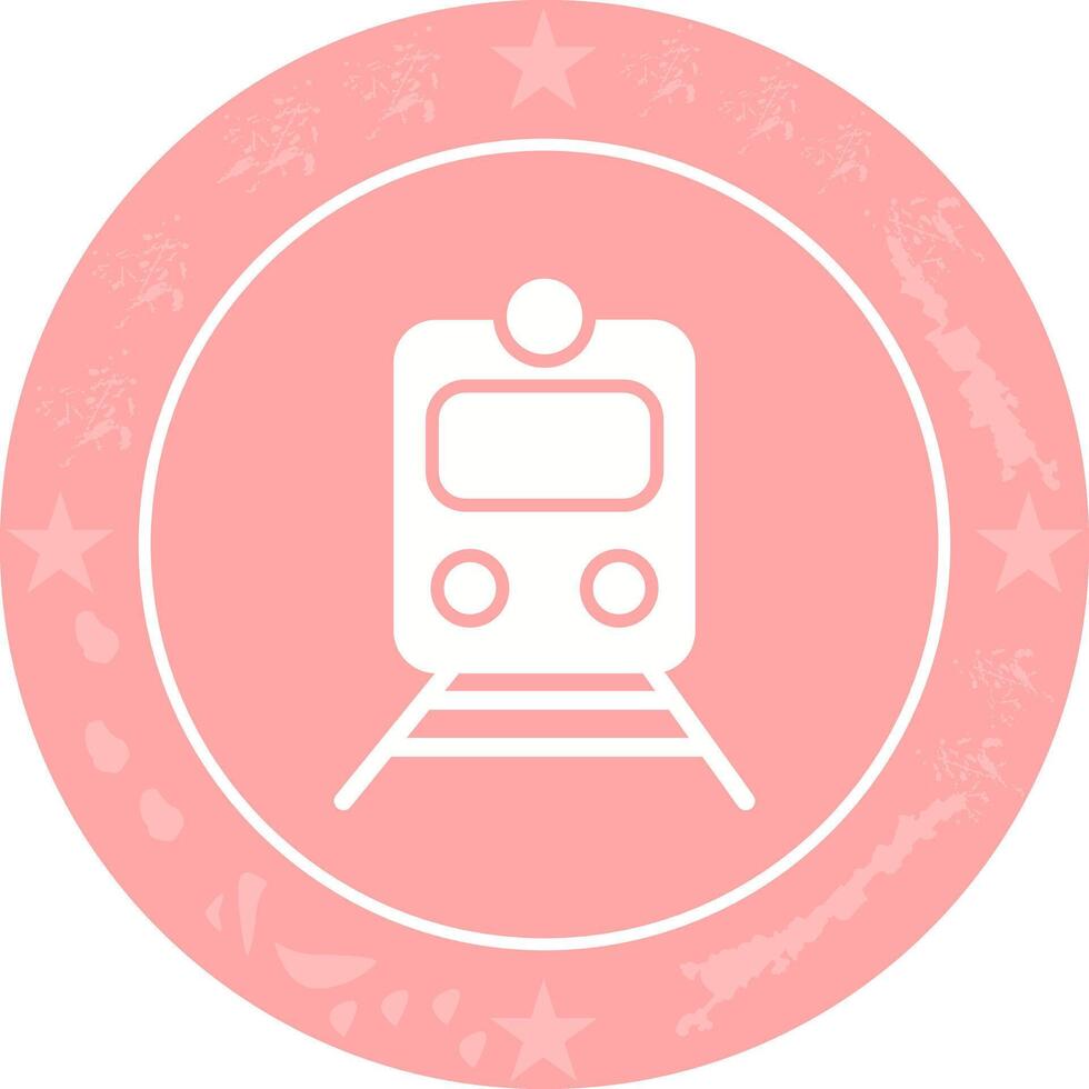 Railway Car Icon Design vector