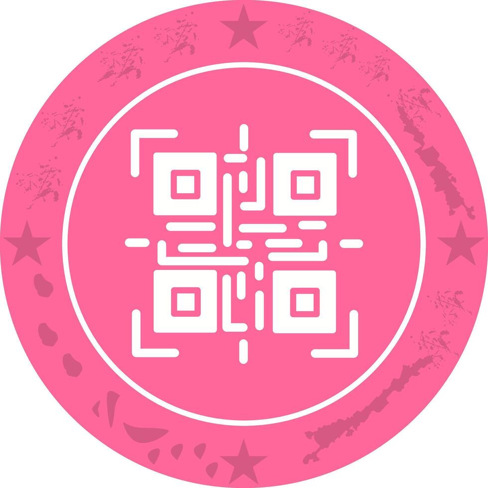 QR Code Reader Icon Design vector
