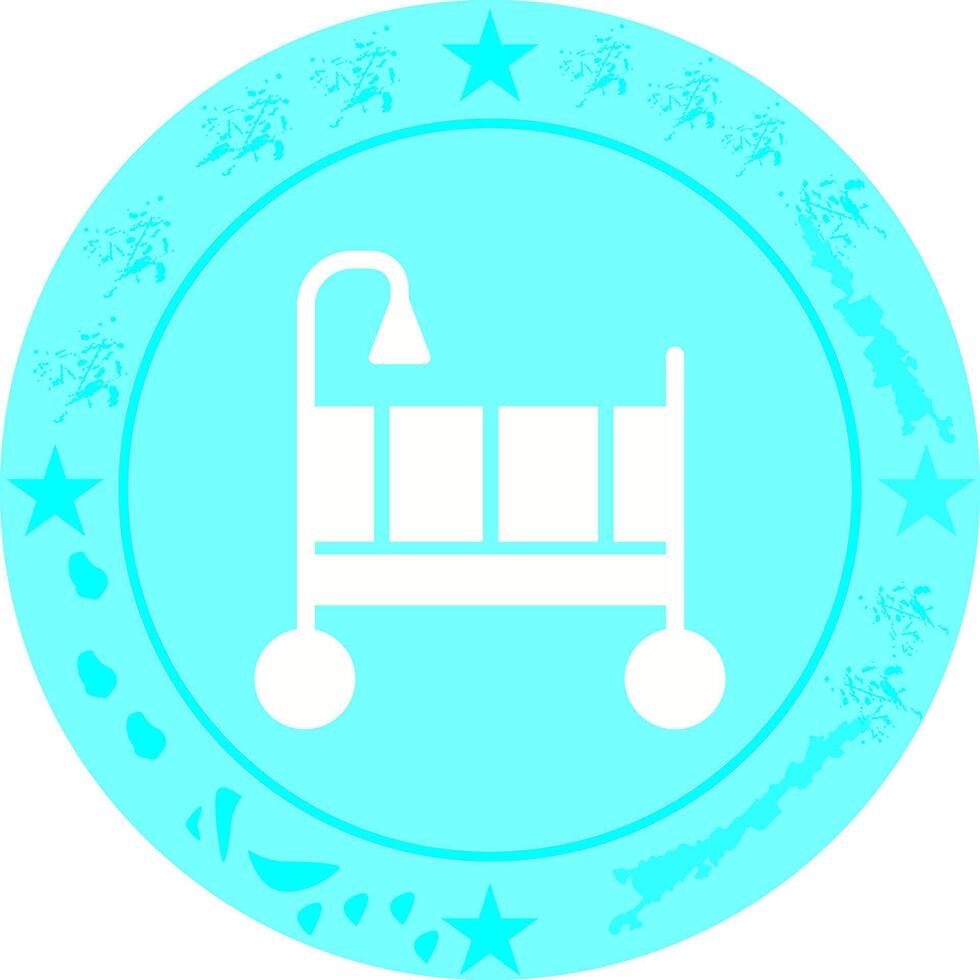 Nursery Decor Icon Design vector