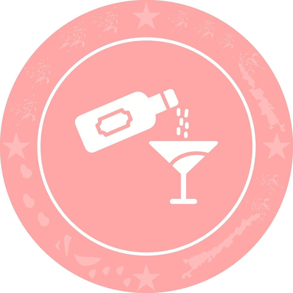 Wine Pour Icon Design vector