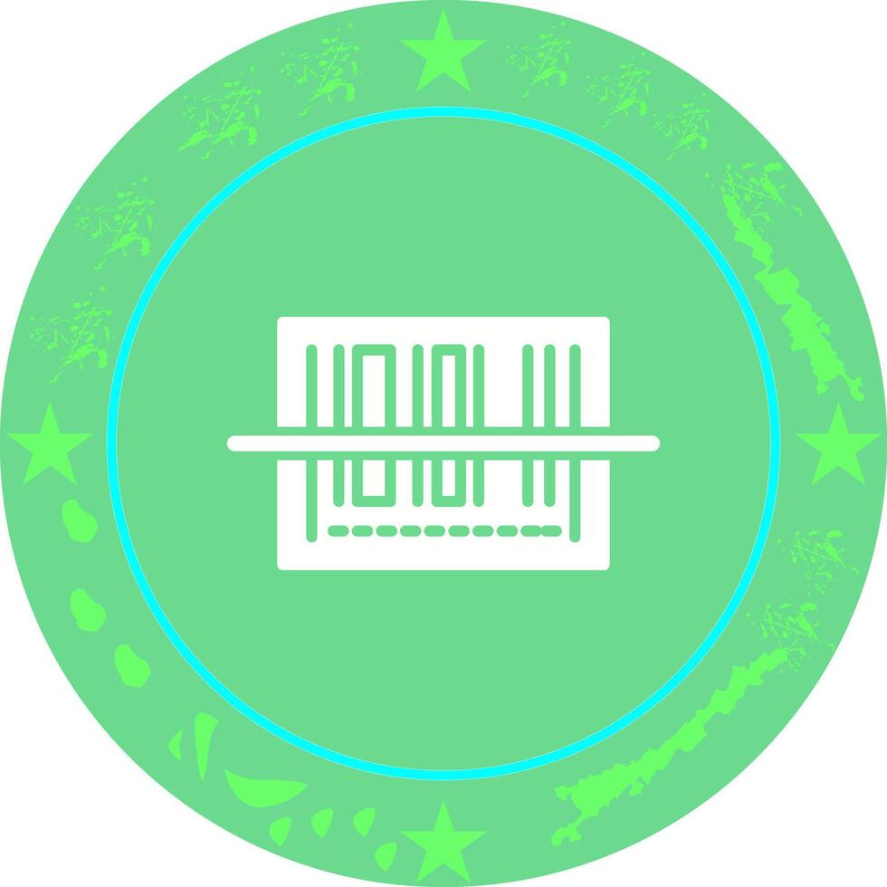 Barcode Shipping Icon Design vector