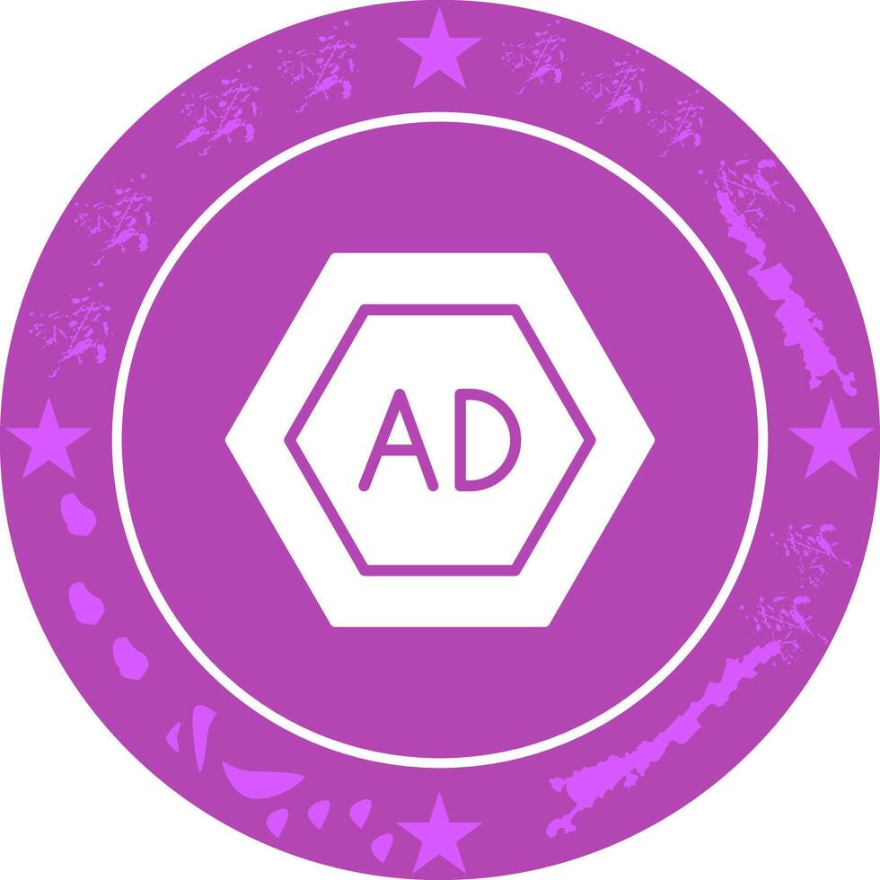 Ad Blocker Icon Design vector