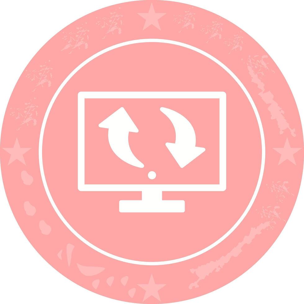 Migrate Icon Design vector