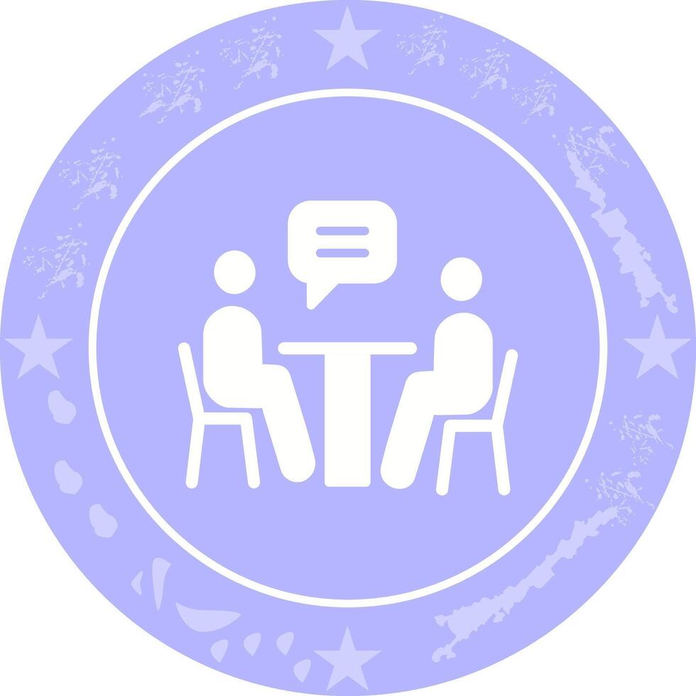 News Interview Icon Design vector