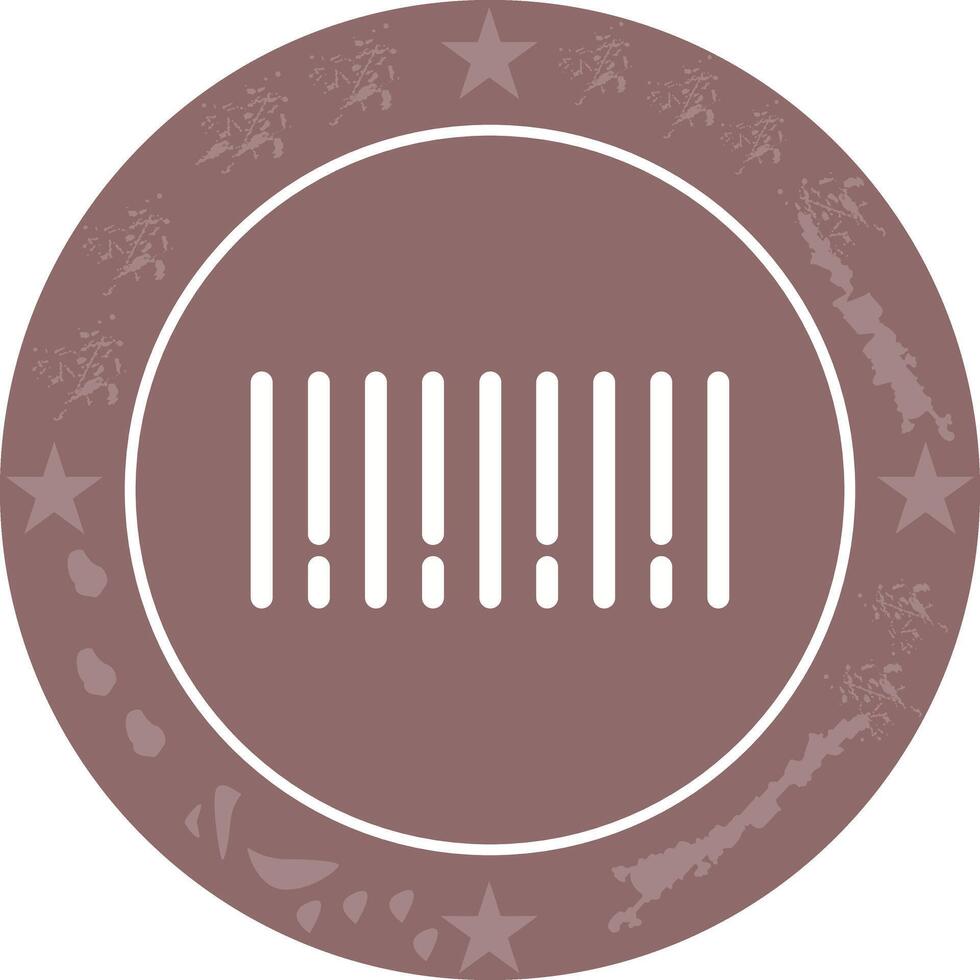 Barcode Icon Design vector