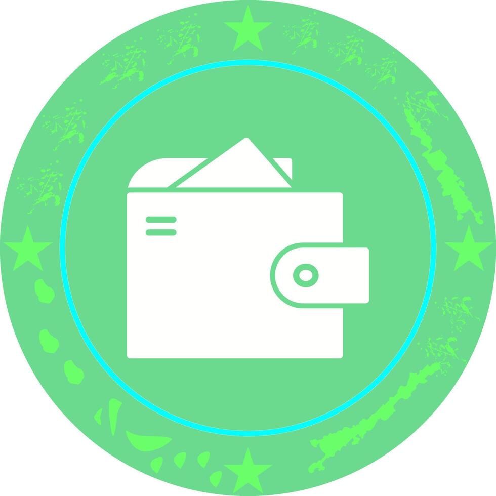 Wallet Icon Design vector