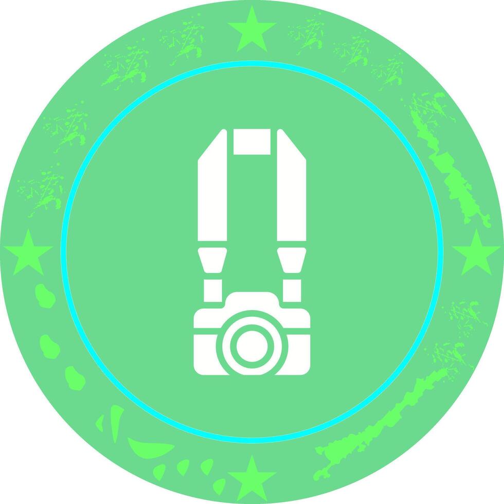 Camera Straps Icon Design vector