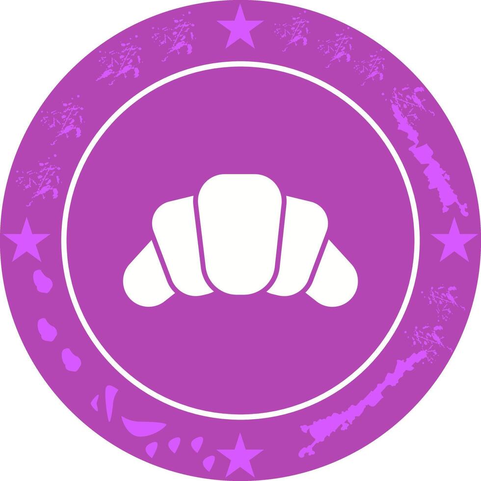Croissant Icon Design vector