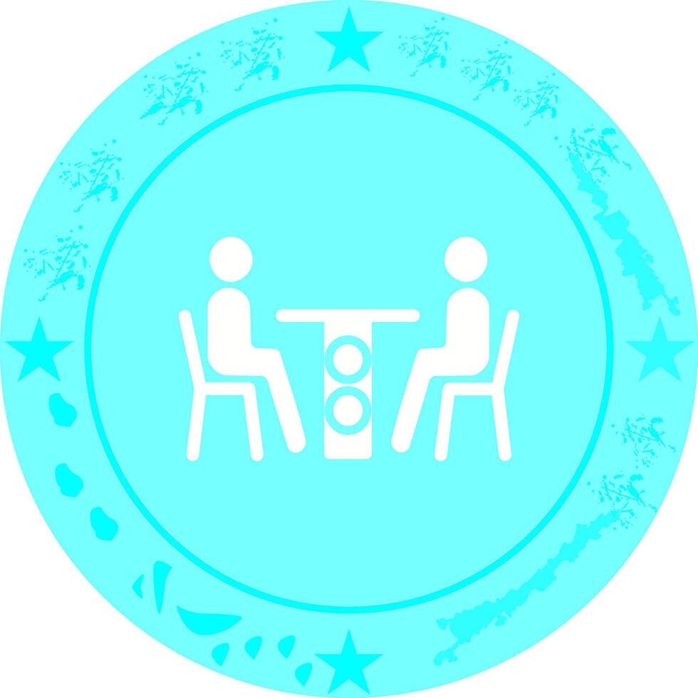 Family Dinner Icon Design vector