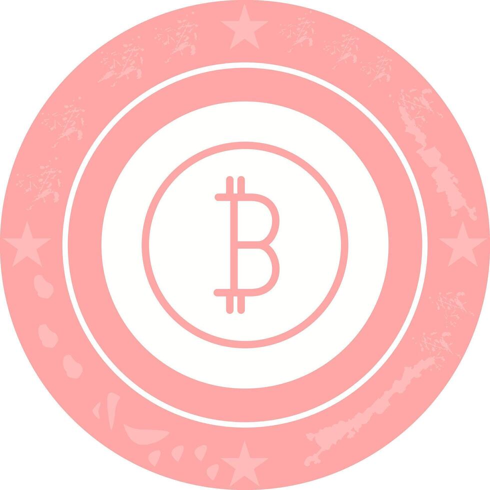 Bitcoin Icon Design vector