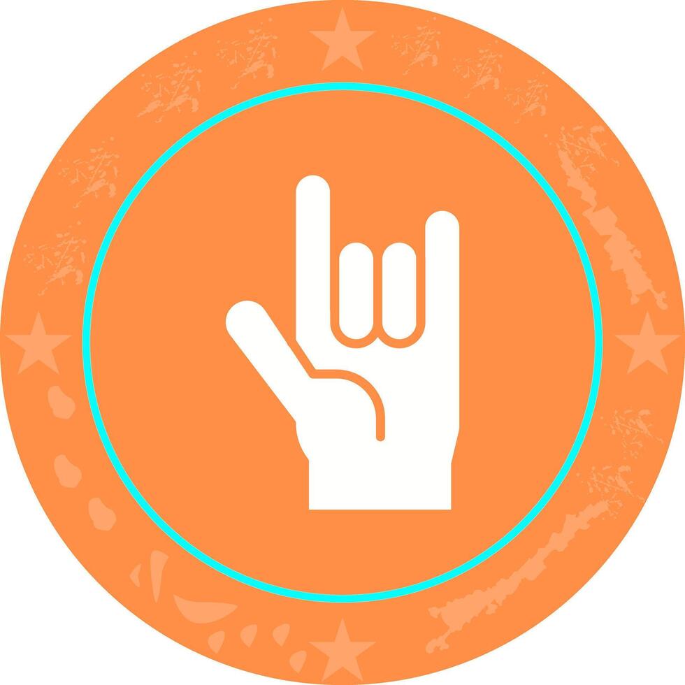 Love You Gesture Icon Design vector