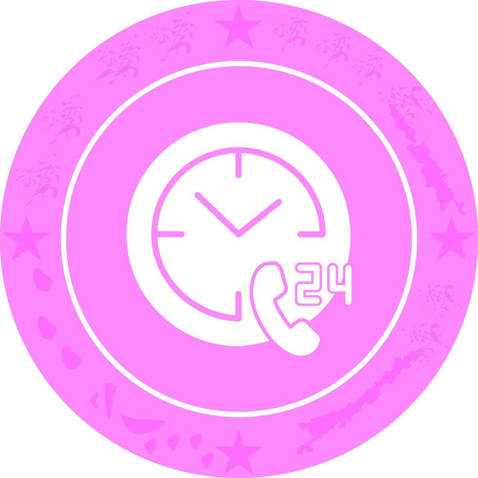 Phone Assistance Icon Design vector