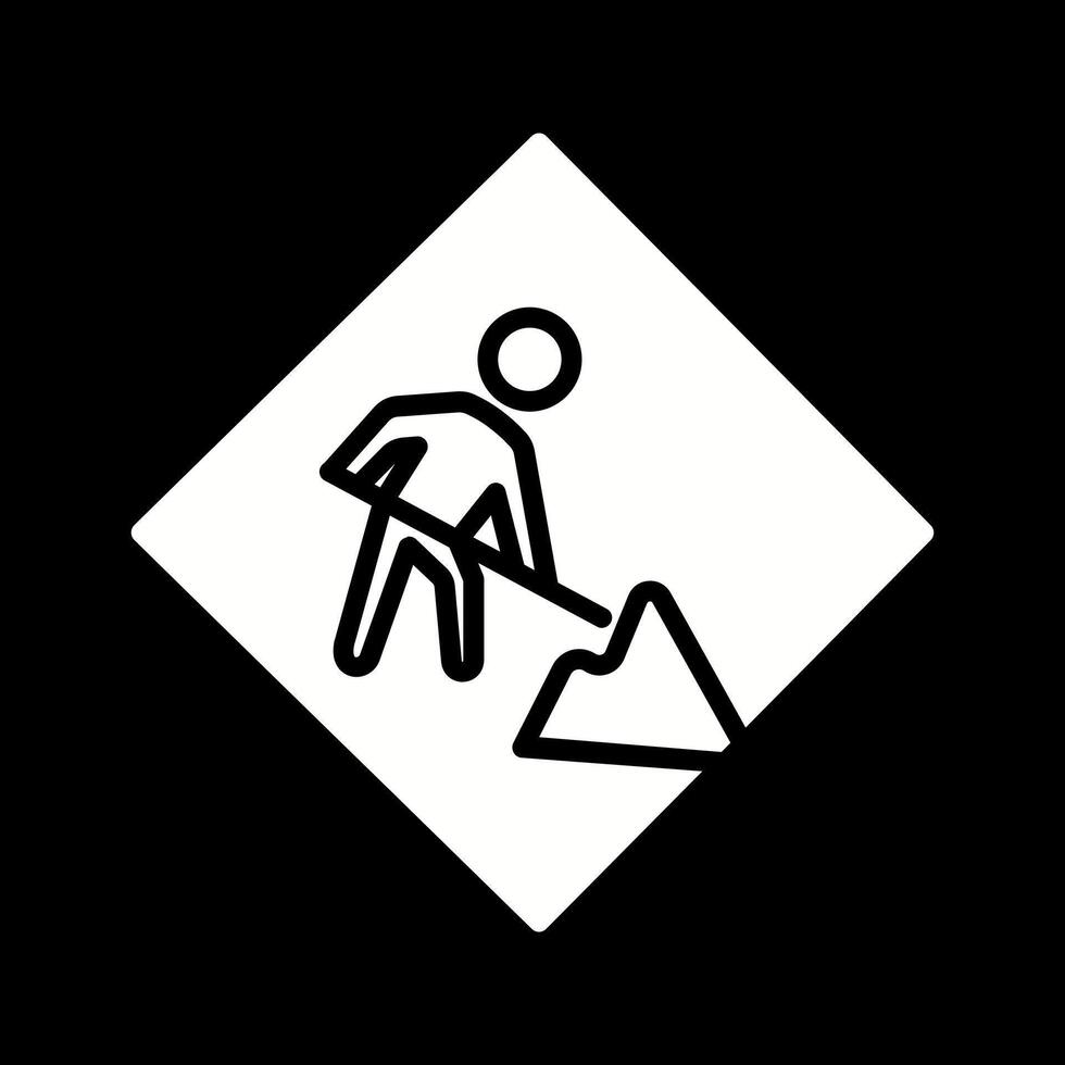 Construction Sign Icon Design vector
