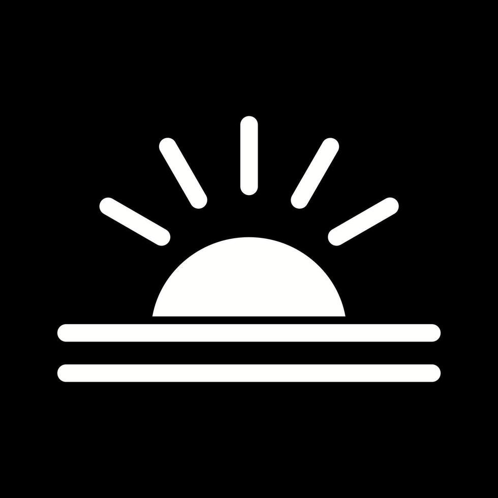 Sunrise Icon Design vector
