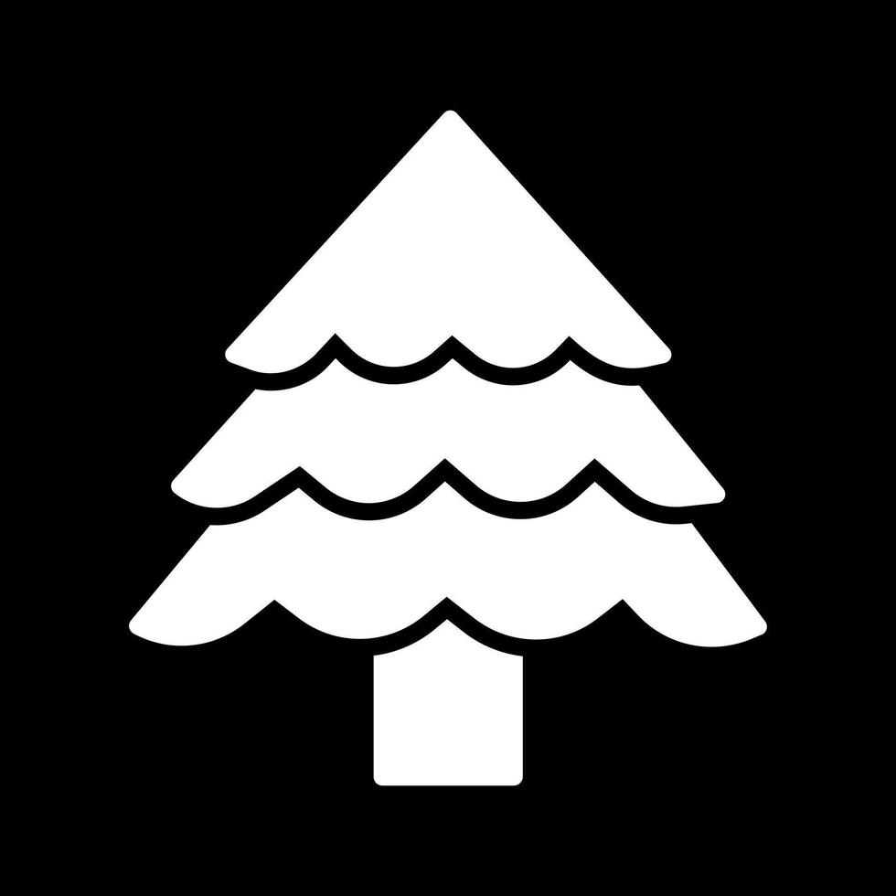 Christmas Tree Icon Design vector
