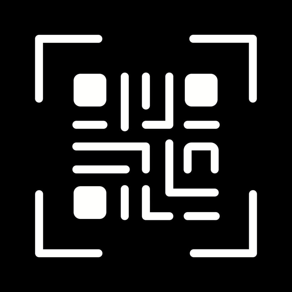 qr código generador icono diseño vector