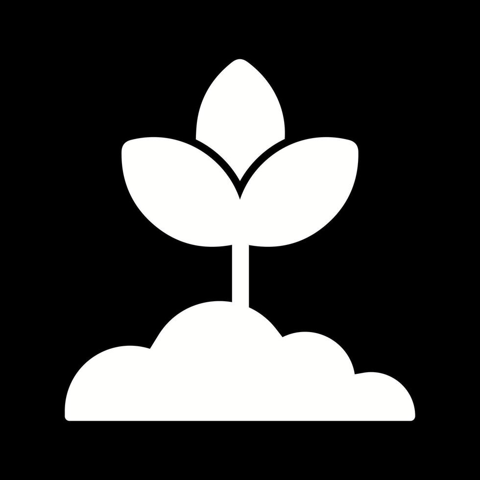 Sprout Icon Design vector