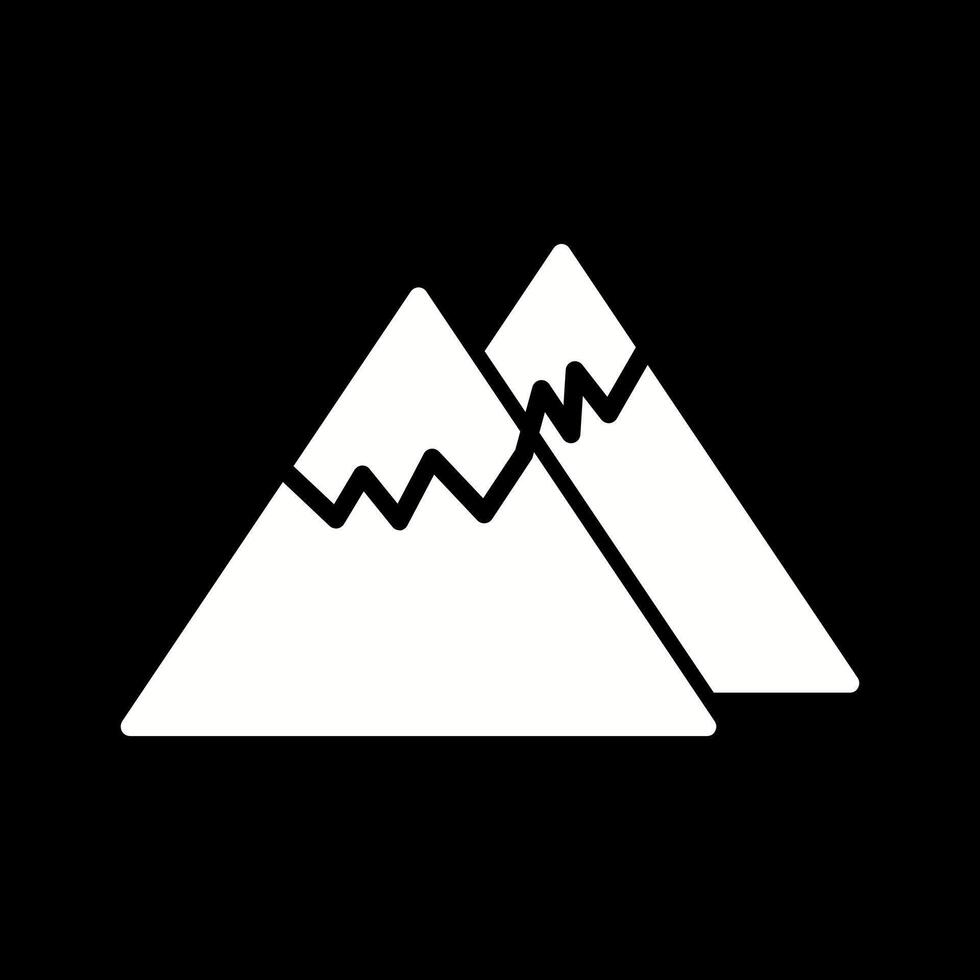 Mountain Icon Design vector