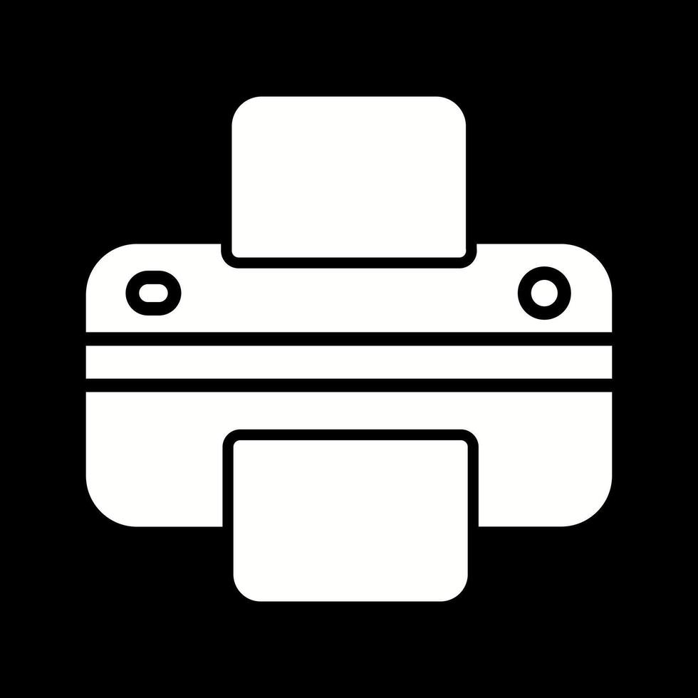 Printer Icon Design vector