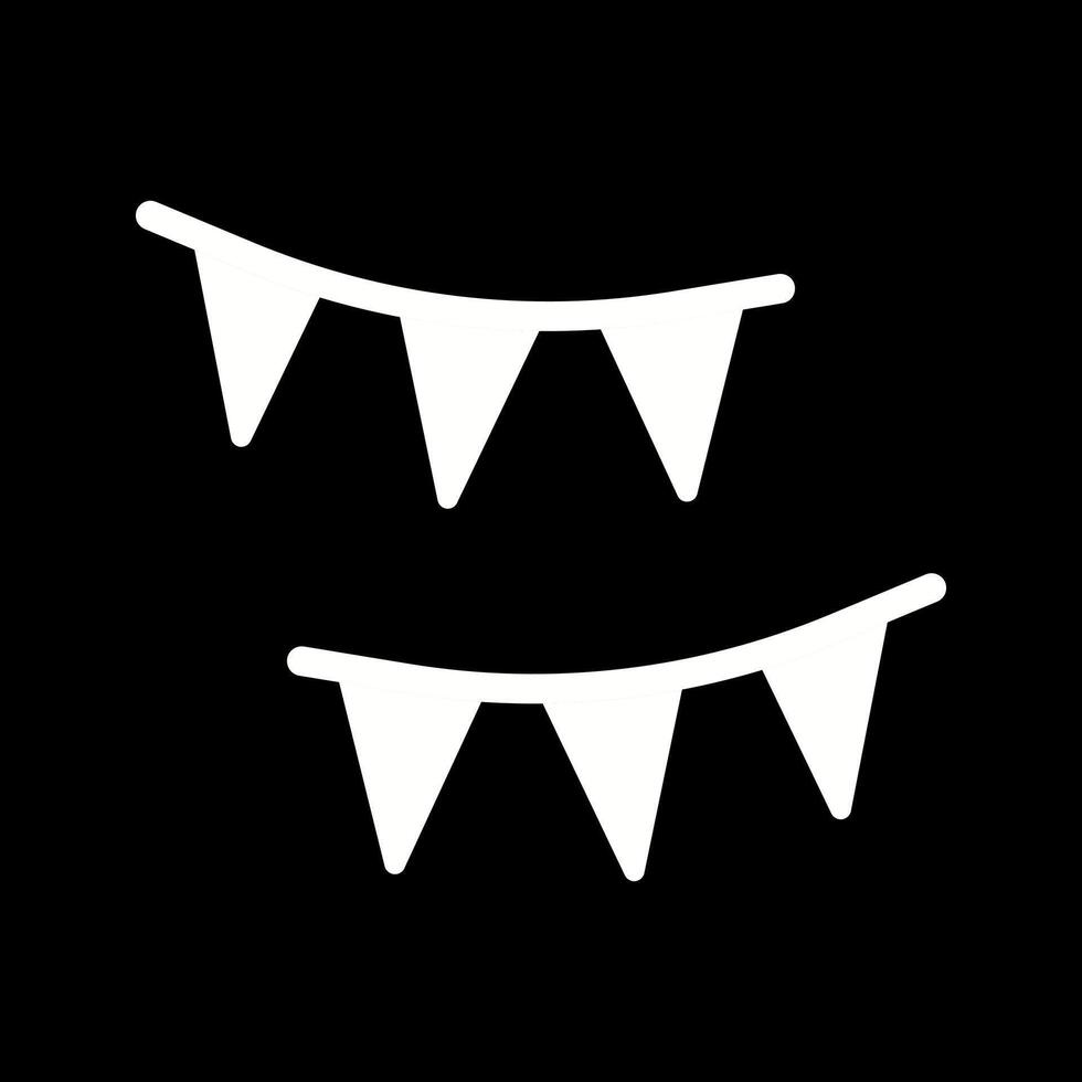 Streamers Icon Design vector