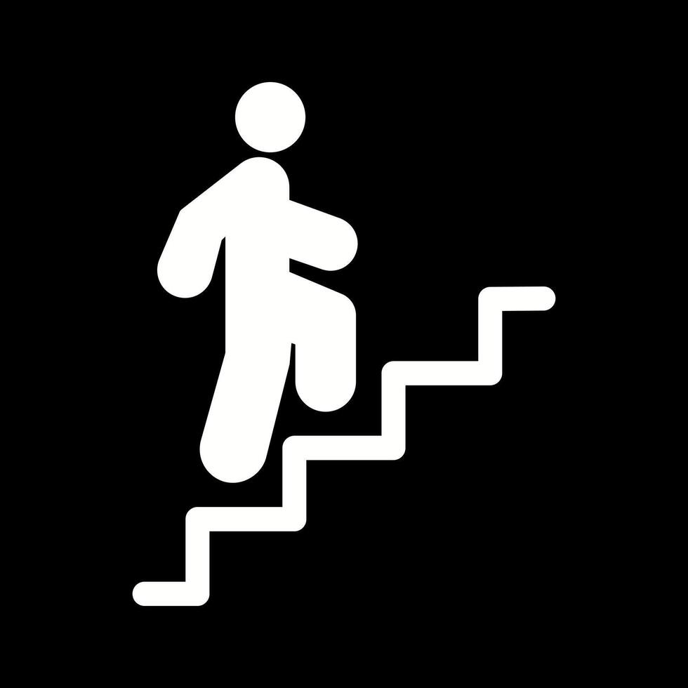 Career Ladder Icon Design vector